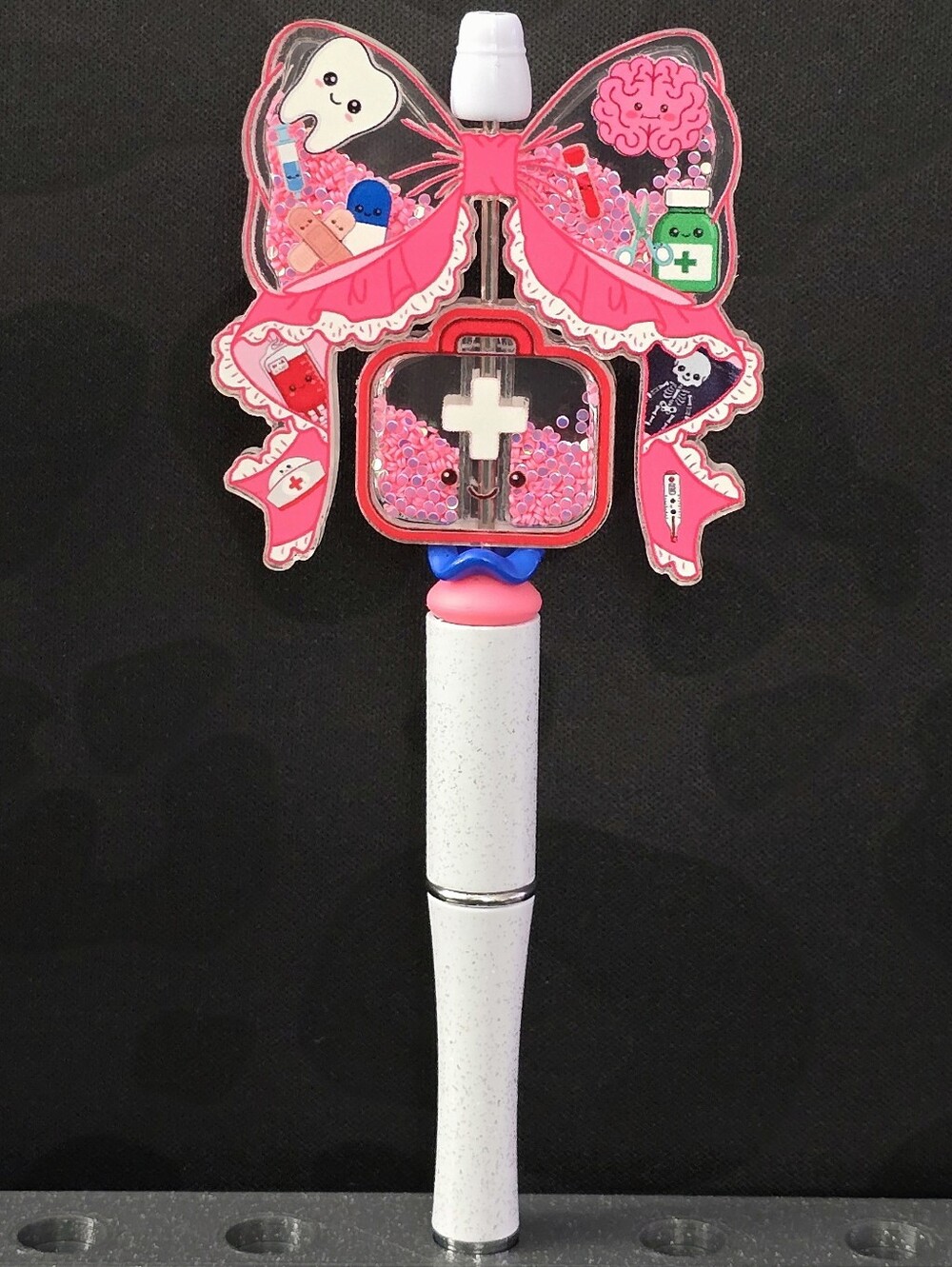 Medical Novelty Acrylic Shaker Spinner Pen